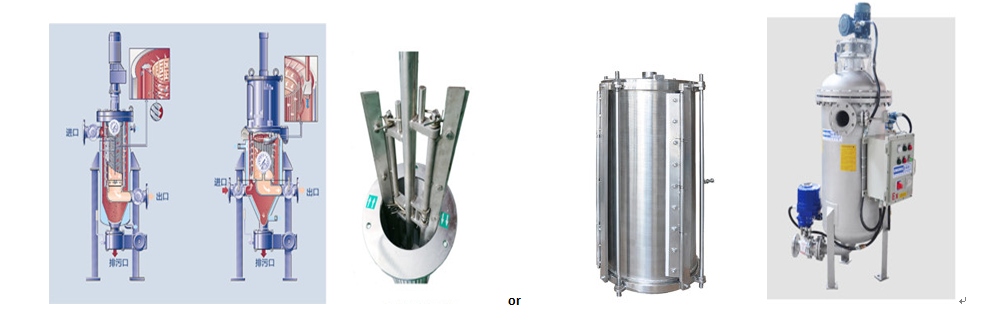 Autmatic скребкового фильтра фотографии
